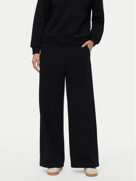 Vero Moda Melegítő alsó Daisy Wide Leg fekete