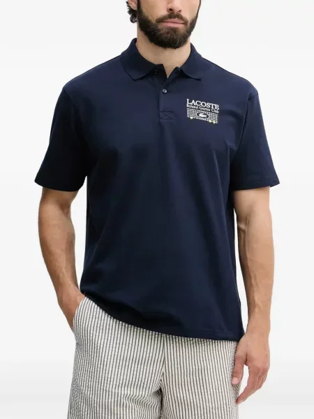 Tricou polo Lacoste albastru