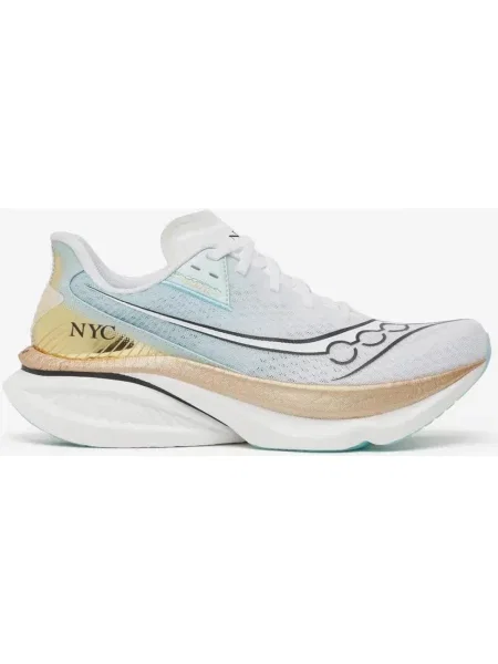 Buty do biegania Saucony Endorphin Azura złoty jasnoniebieski 40 biały