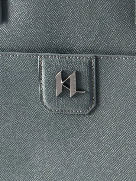 Кожаная сумка Karl Lagerfeld