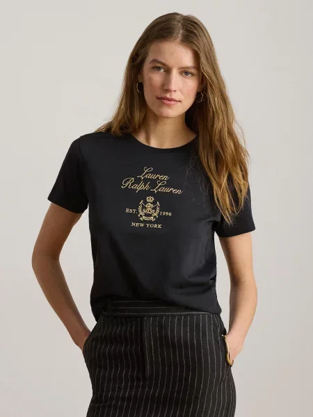 Lauren Ralph Lauren Tričko žltá čierna