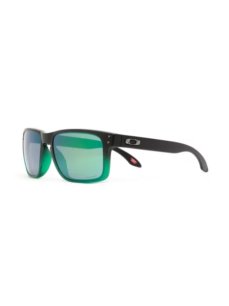 Spalvų gradiento rašto saulės akiniai Oakley juoda