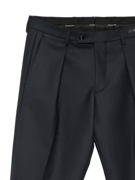 Pantaloni Michael Coal conici albastru