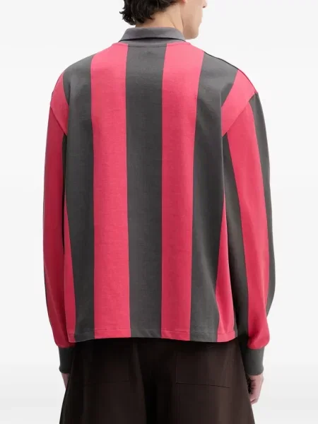 Tricou Adidas cu imagine plasă cu dungi negru