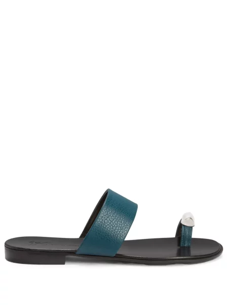 Sandale Giuseppe Zanotti din piele albastru