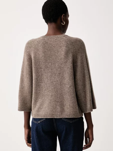 Marc O'polo Sweter Z Rękawami beige beżowy