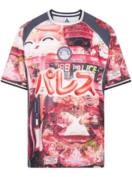 Tricou Palace din jerseu albastru