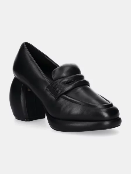 Clarks Originals pantofi de piele CUR Loafer 1 cu drept negru