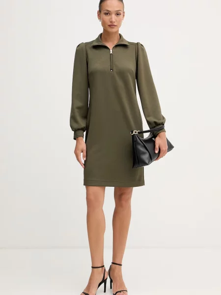 Joseph Ribkoff rochie oversized cu vâscoză verde