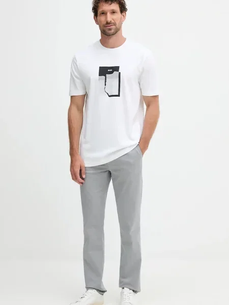 Брюки Boss Orange оранжевые