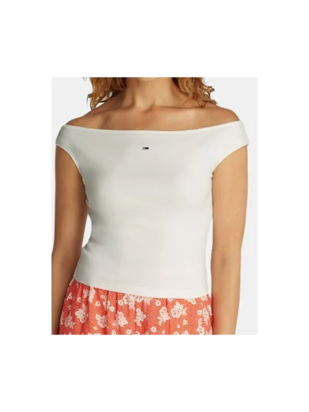 Tommy Jeans Top biela