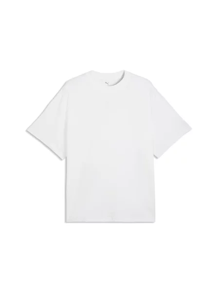 PUMA MÄ™ska koszulka Fundamentals o kroju oversize Akcesoria BiaÅ‚y S biała