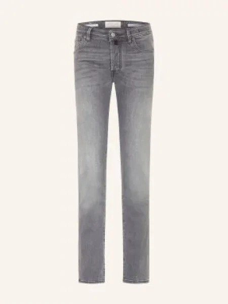 Jacob Cohen Jeansy Bard Slim Fit schwarz czarne