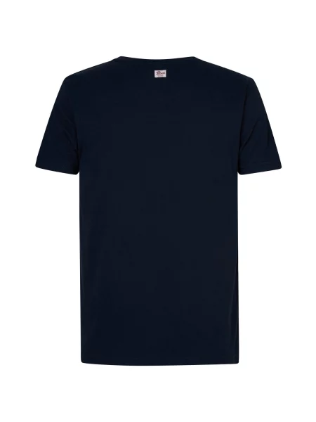 Petrol Industries Tricou bleumarin verde
