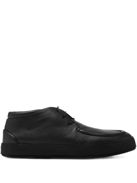 Pantofi derby Marsell cu șireturi din dantelă negru