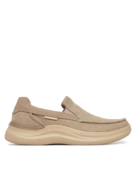 Półbuty Skechers beżowe