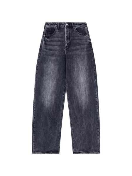 Blugi Armani Exchange cu 5 buzunare gri