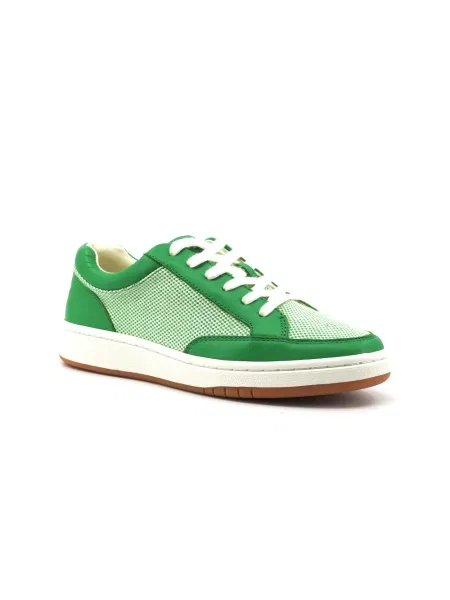 Sneakersy Ralph Lauren skórzane zielone