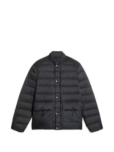 Matlasat geacă cu puf Woolrich negru