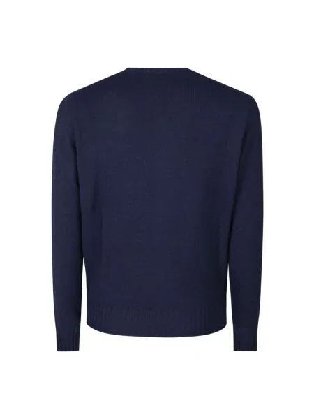Sweter Filippo De Laurentiis z kaszmiru niebieski