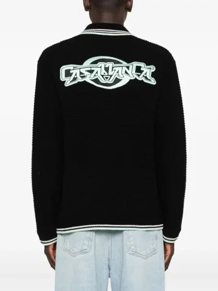 Cardigan Casablanca tricotate negru
