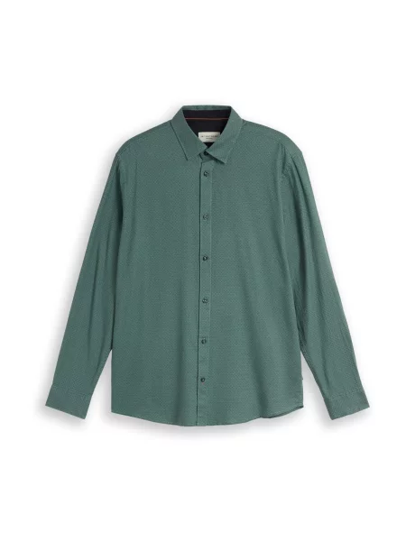 TOM TAILOR Cămașă / pin verde