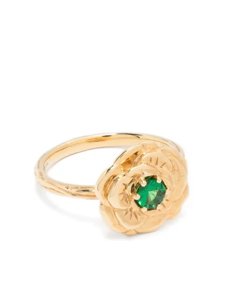 Inel Aurelie Bidermann galben