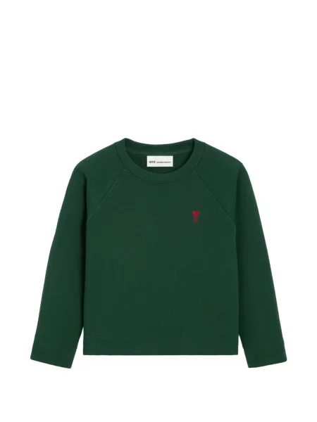 Bluza dziecięca Ami Paris zielona