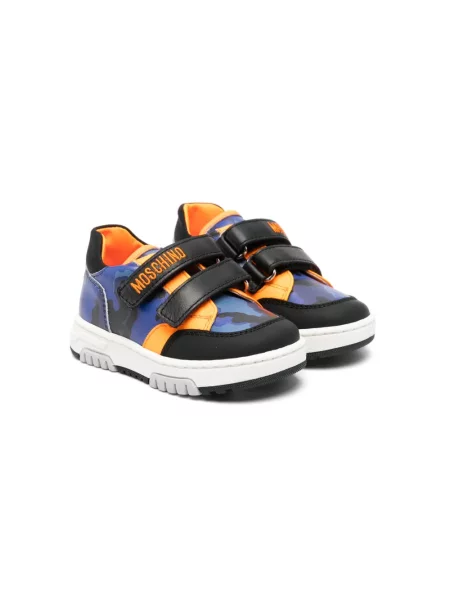 Sneakersy dziecięce Moschino niebieskie