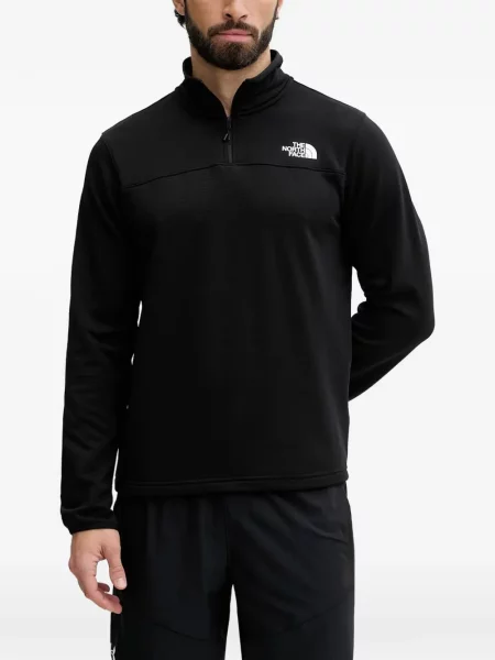 Hanorac din fleece The North Face din fleece negru
