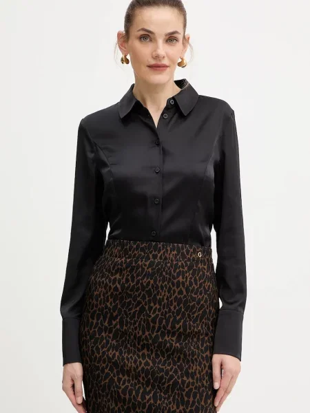 Guess cămașă FERNANDA negru