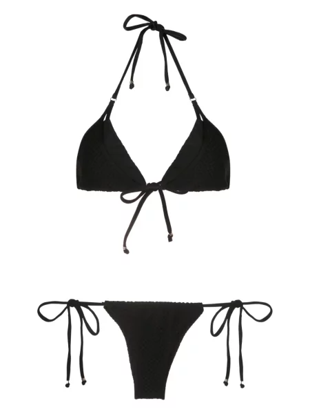 Bikini Amir Slama cu gât halter negru