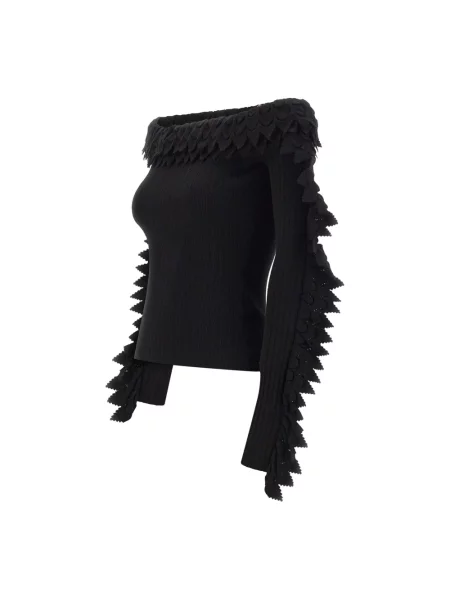 Top Blumarine czarny