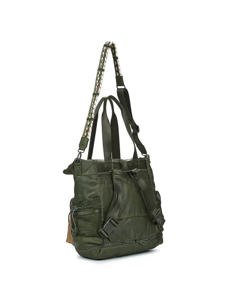 Kabelka Desigual ve grunge stylu zelená