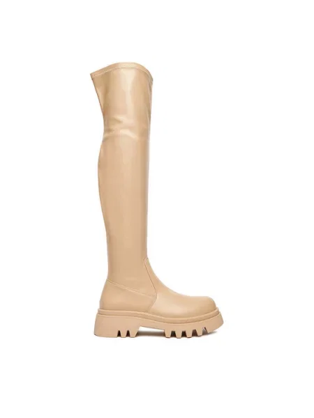 Visoki Škornji DeeZee bež