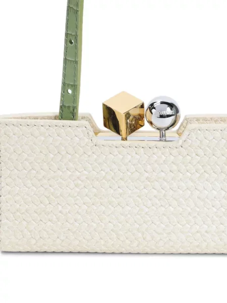 Geantă plic Jacquemus verde