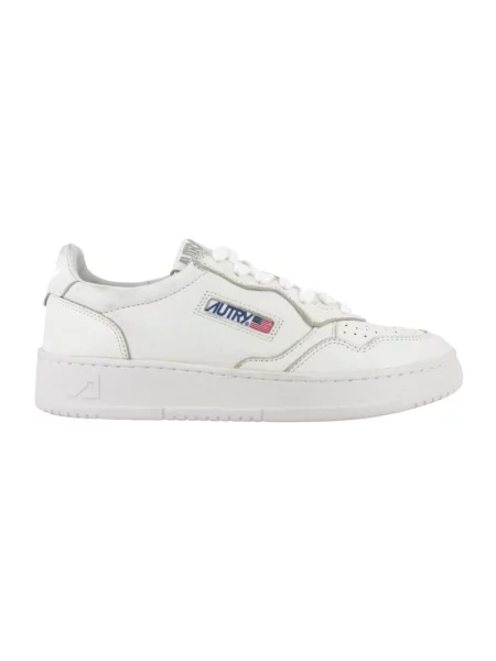 Sneakersy Autry skórzane białe