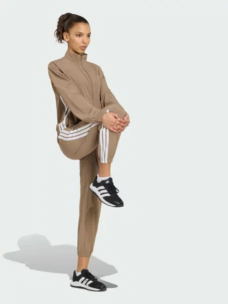 Спортивные штаны Adidas бежевые