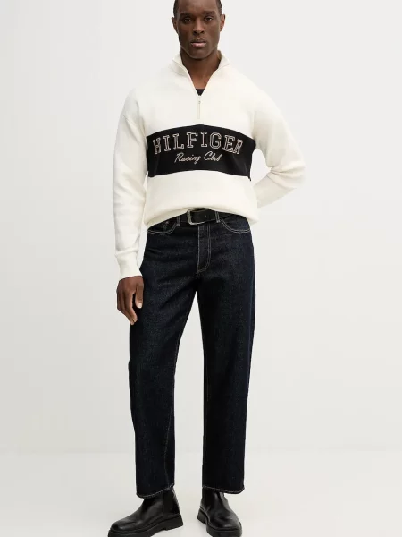 Tommy Hilfiger sweter beżowy