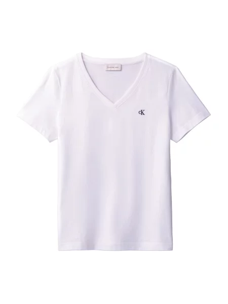 Calvin Klein Jeans Tricou negru alb