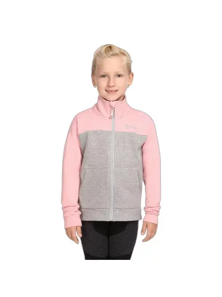 Bluza dziewczęca Kilpi Hali różowa