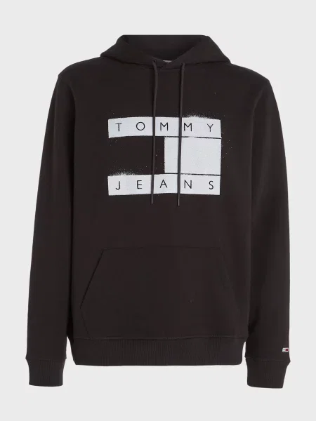 Толстовка Tommy Jeans чорна