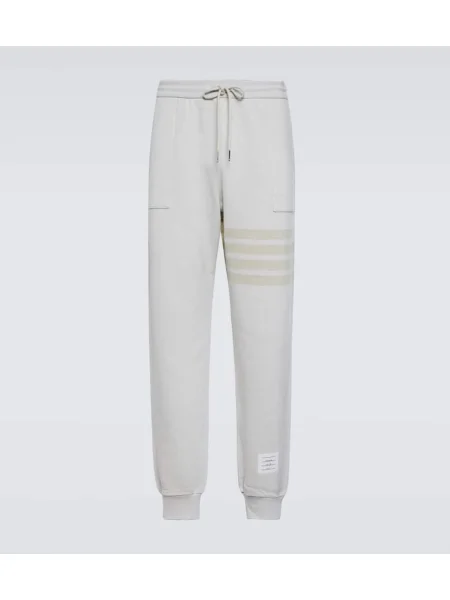 Spodnie dresowe Thom Browne białe