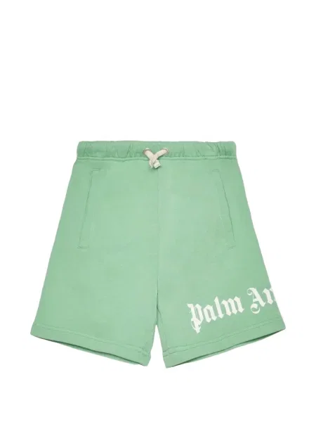 Szorty dziecięce Palm Angels zielone