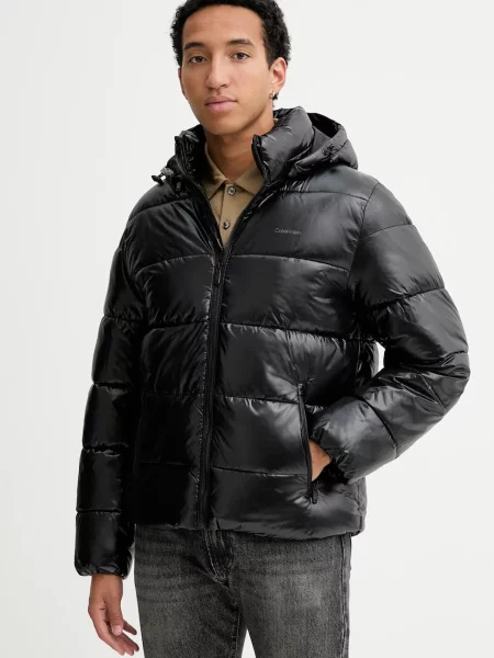 Calvin Klein rövid kabát téli fekete