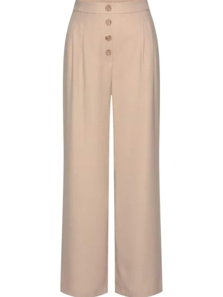 LASCANA Pantaloni cămilă maro