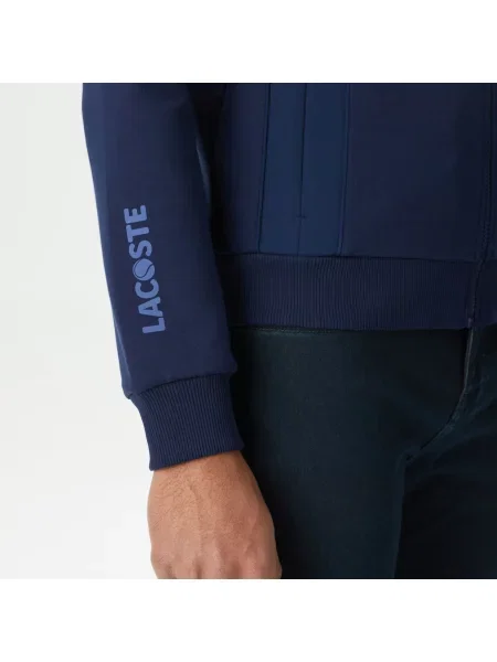 Lacoste Bluza Regular Fit Z Kapturem W Kolorze Granatowym granatowa