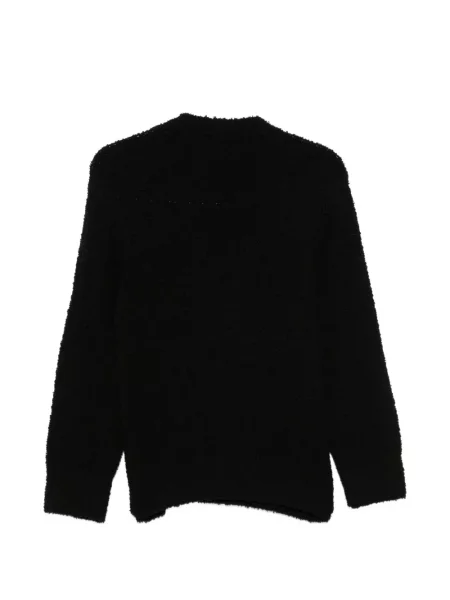 Bouclé pulover Laneus negru