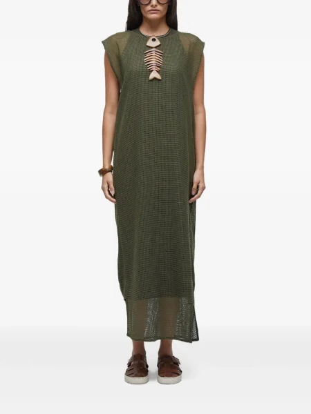 Rochie maxi Osklen de costum verde