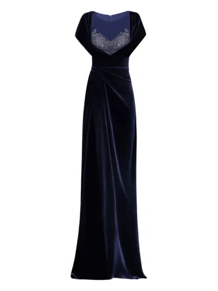 Rochie Gemy Maalouf drapată albastru